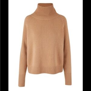 NILI LOTAN Lanie Camel Cashmere Sweater, size small